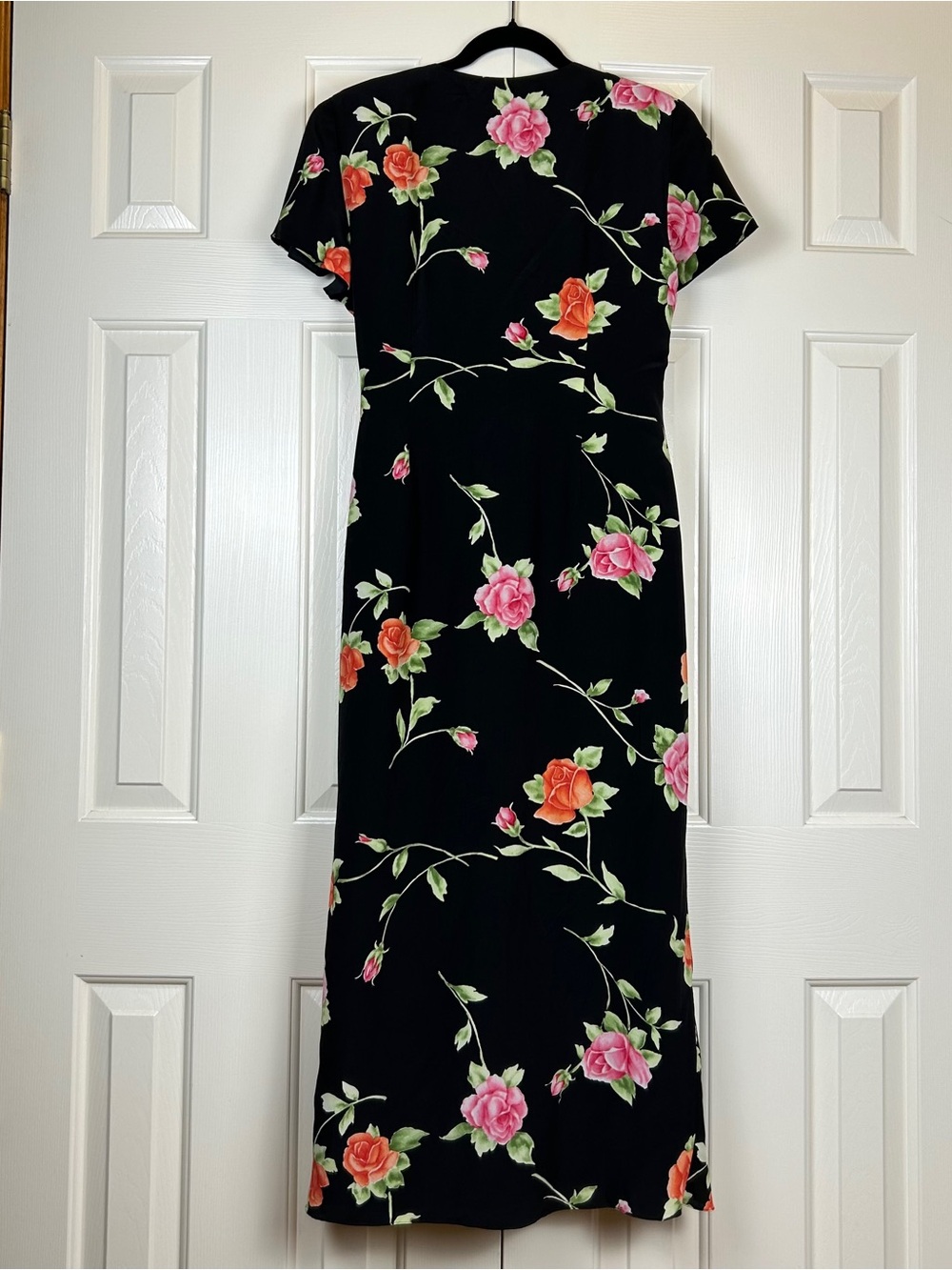 Vintage Spenser Jeremy 100% Silk Wrap Dress - Picture 10 of 15